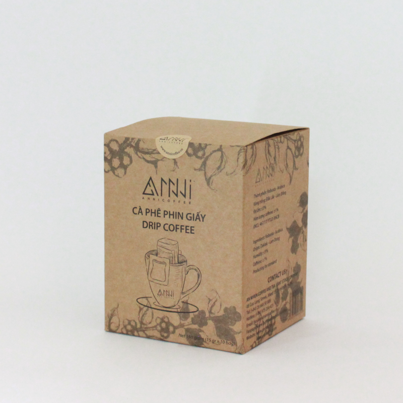 Cà phê phin giấy tiện dụng Anni Coffee